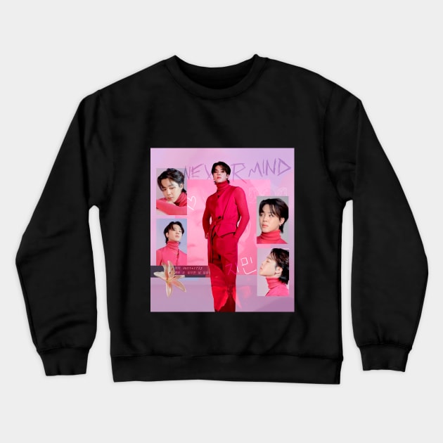 JIMIN BTS Crewneck Sweatshirt by art.deiji